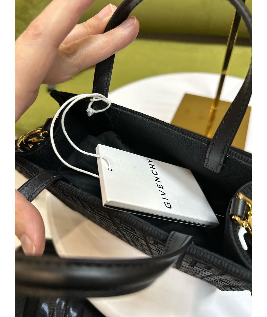 GIVENCHY Черная сумка тоут, фото 3