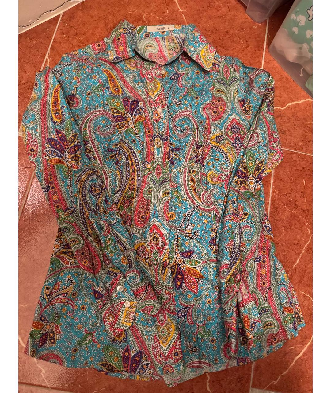 ETRO Мульти рубашка, фото 2