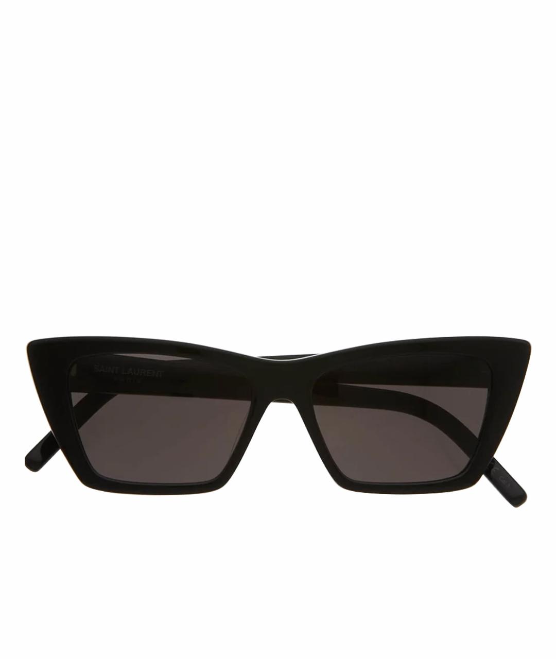 SAINT LAURENT Черные солнцезащитные очки, фото 1