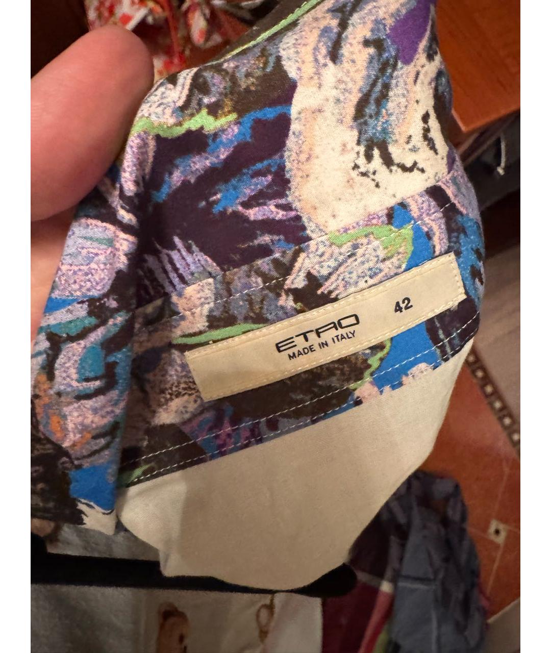ETRO Фиолетовая рубашка, фото 2