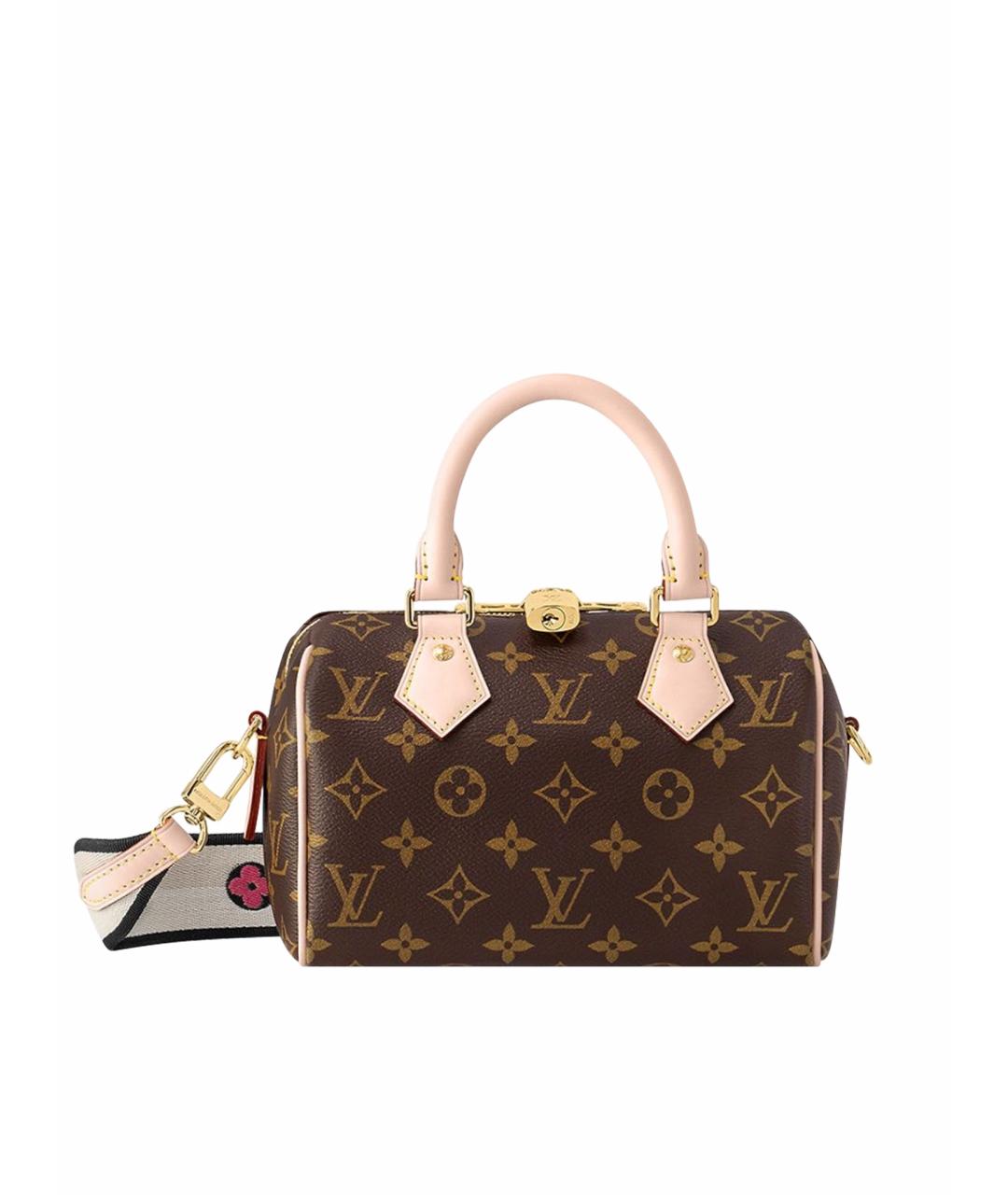 LOUIS VUITTON Коричневая сумка с короткими ручками, фото 4