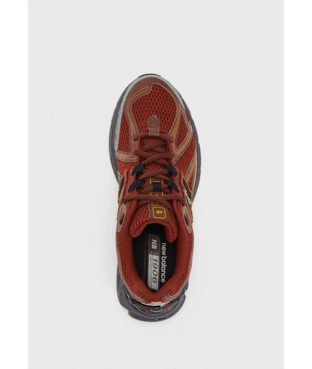 NEW BALANCE Оранжевое низкие кроссовки / кеды, фото 2