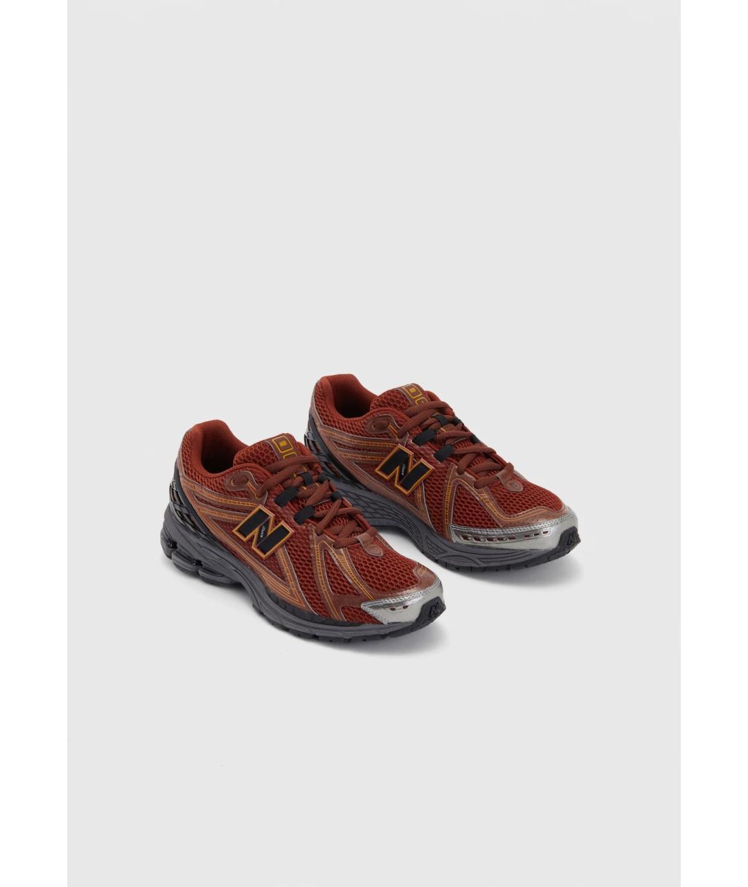 NEW BALANCE Оранжевое низкие кроссовки / кеды, фото 3