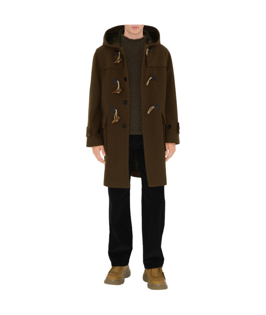 BURBERRY Коричневый тренч / плащ, фото 2