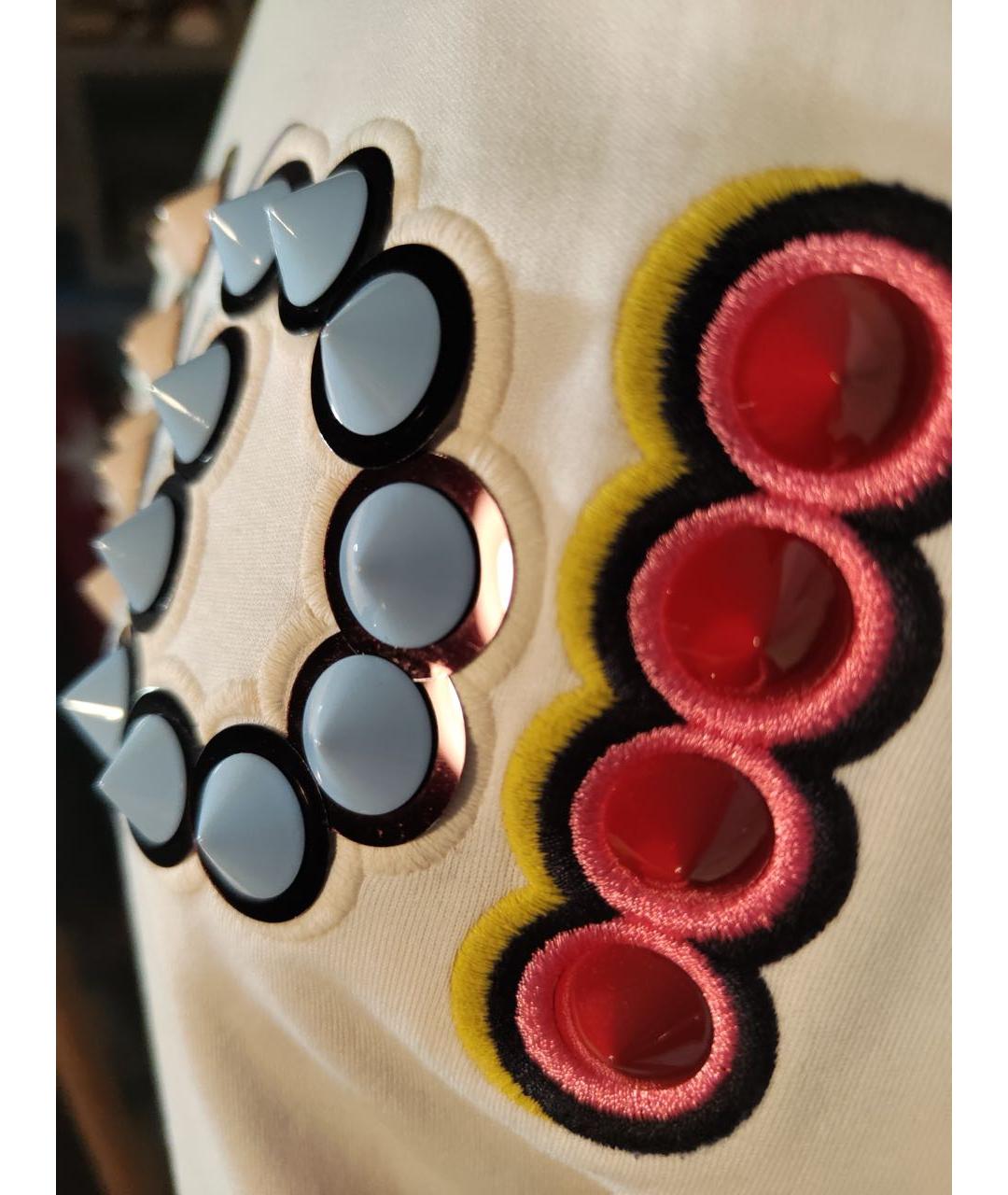 FENDI Белая футболка, фото 6