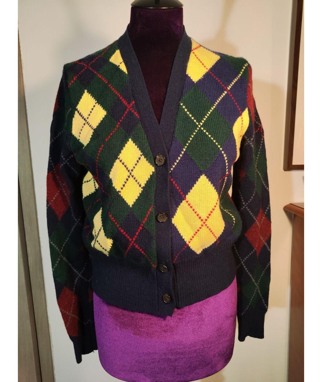 POLO RALPH LAUREN Мульти шерстяной кардиган, фото 9