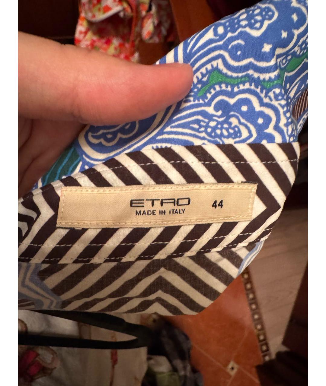 ETRO Мульти рубашка, фото 2