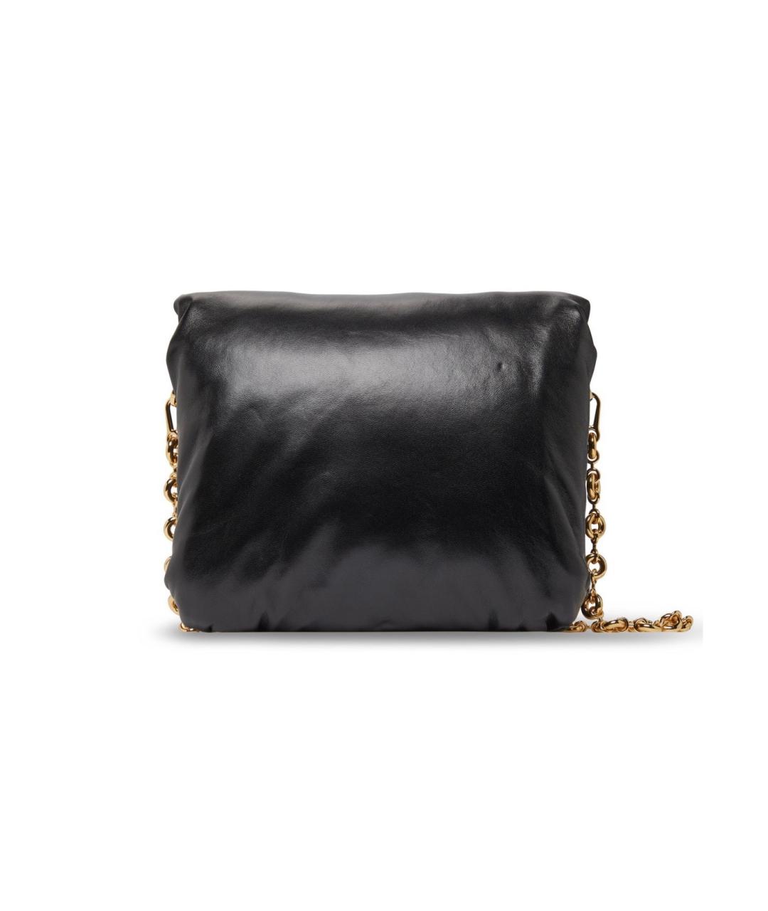 LOEWE Черная кожаная сумка через плечо, фото 4