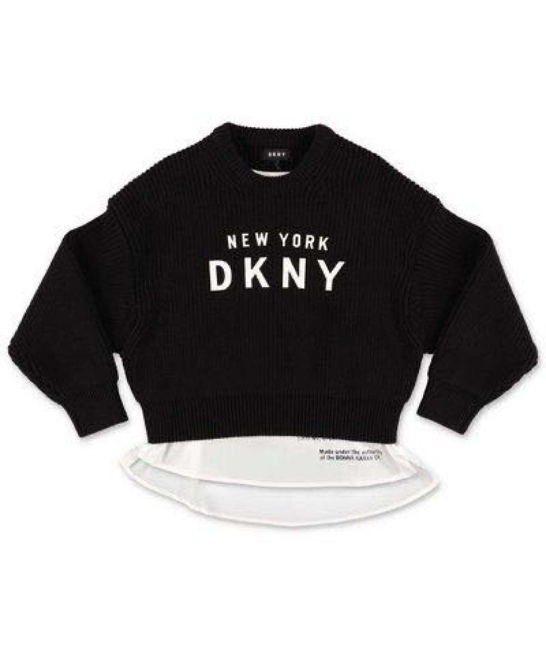DKNY Черный джемпер / свитер, фото 5