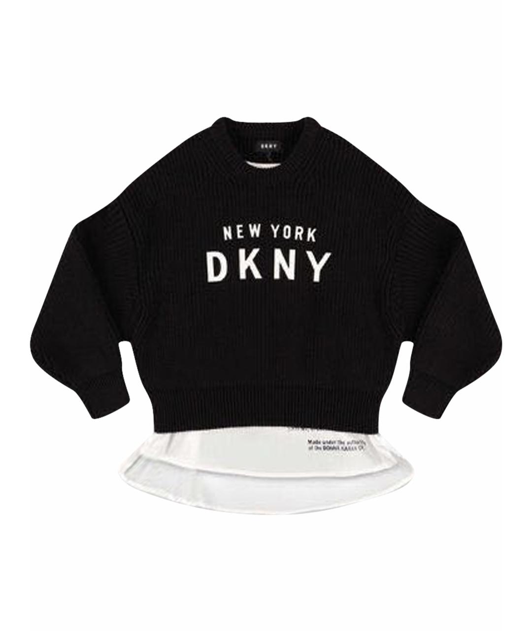 DKNY Черный джемпер / свитер, фото 1