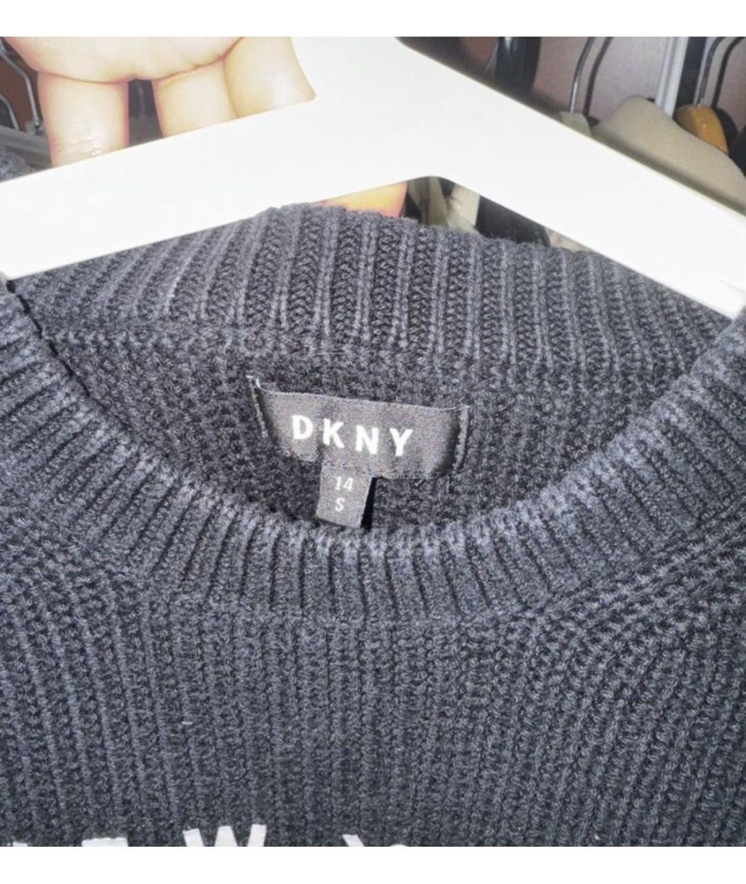 DKNY Черный джемпер / свитер, фото 3