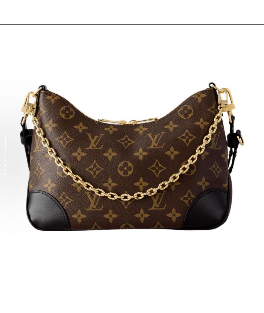 LOUIS VUITTON Коричневая сумка через плечо, фото 2