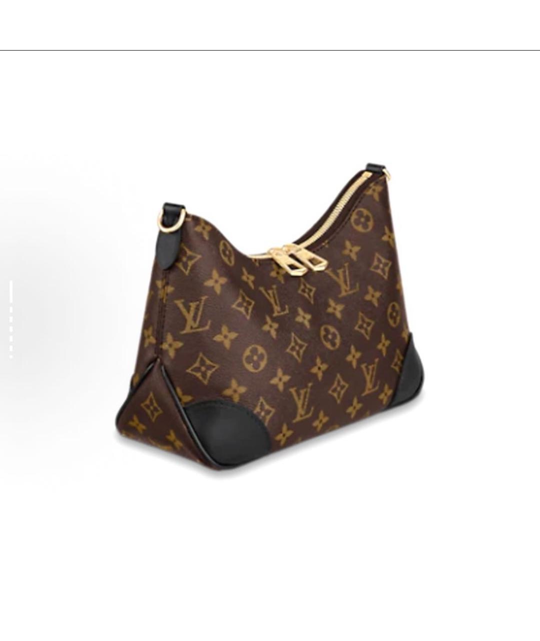 LOUIS VUITTON Коричневая сумка через плечо, фото 3