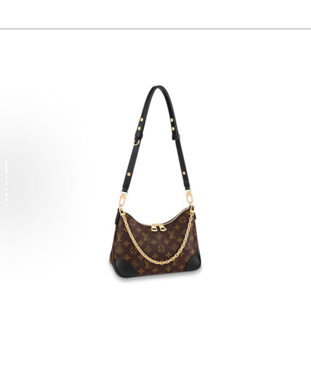 LOUIS VUITTON Коричневая сумка через плечо, фото 5