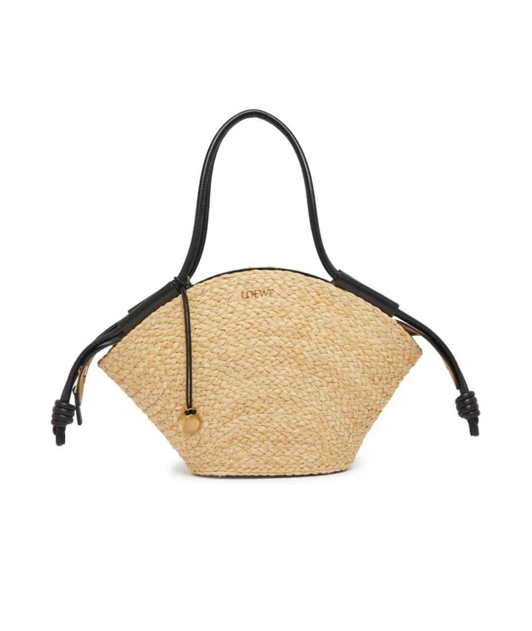 LOEWE Бежевая сумка тоут, фото 1
