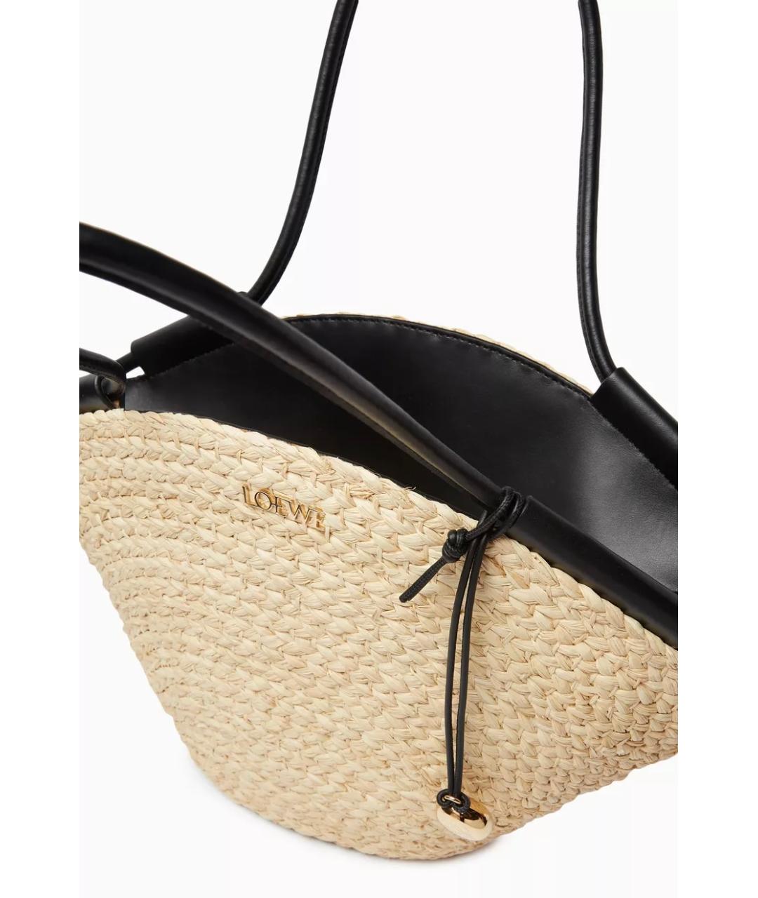 LOEWE Бежевая сумка тоут, фото 5