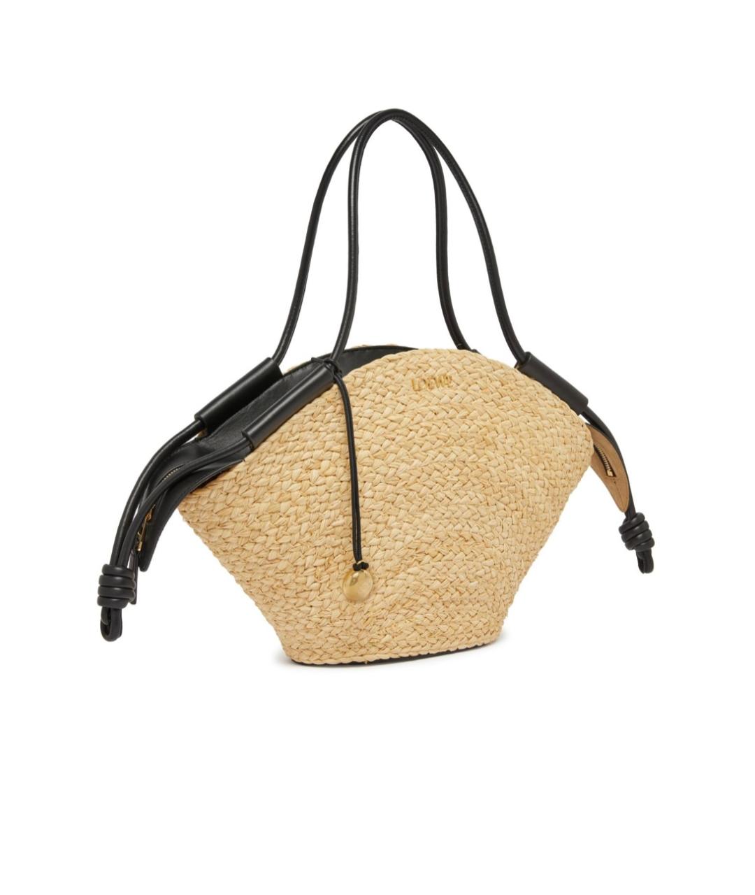 LOEWE Бежевая сумка тоут, фото 2