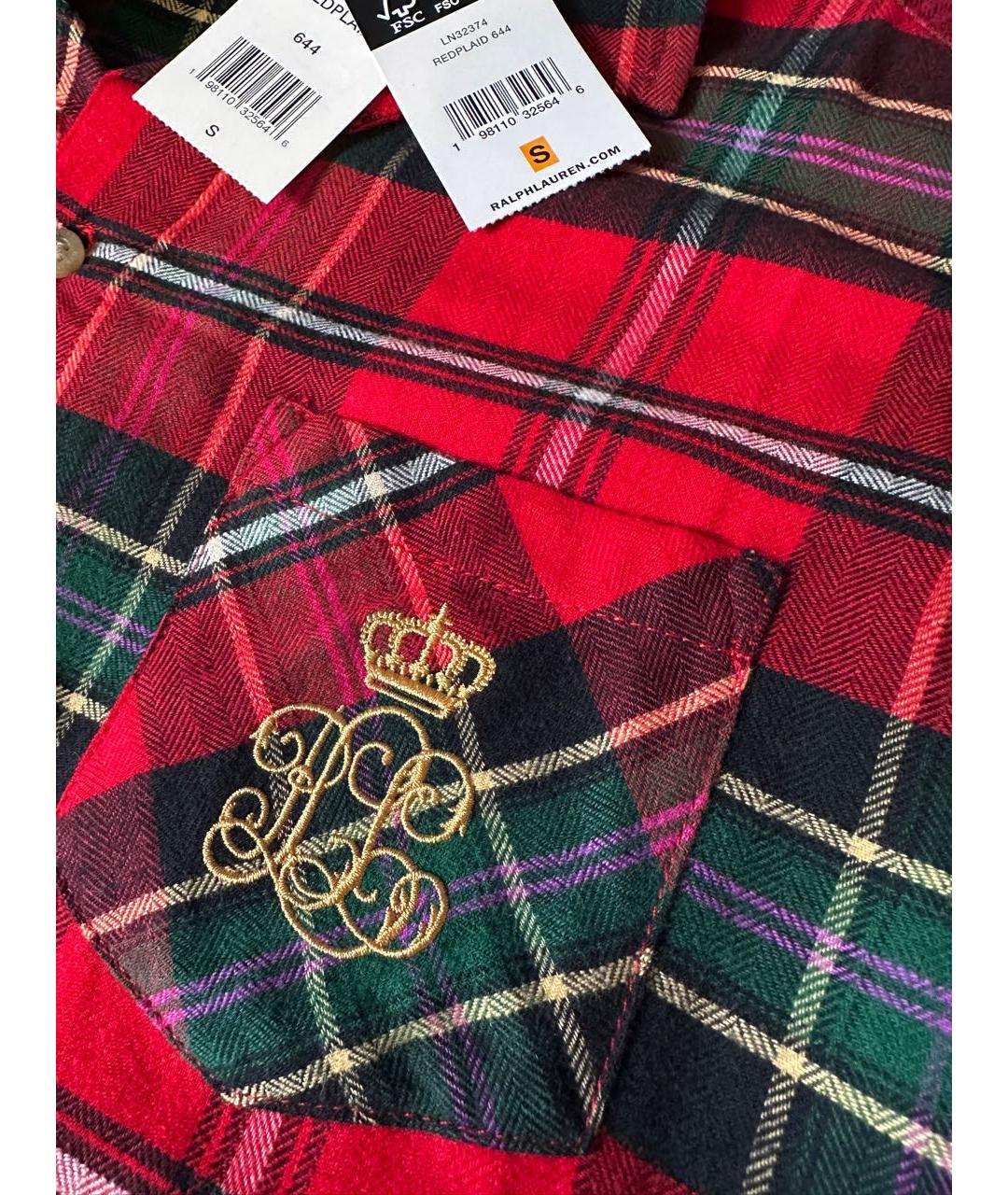 RALPH LAUREN Красная пижамы и сорочки, фото 3