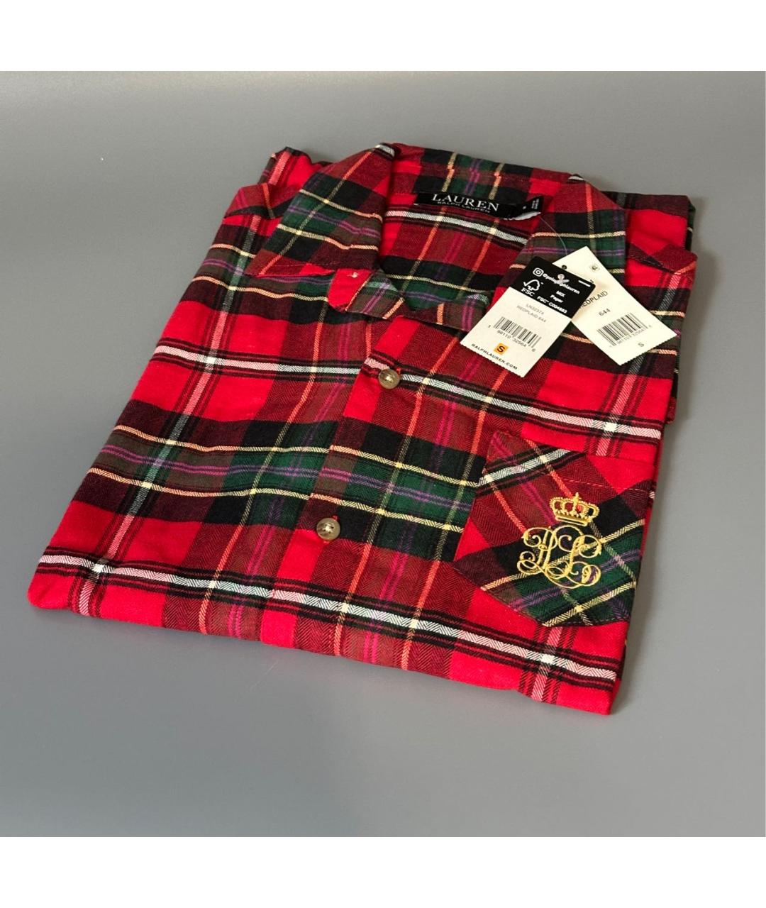 RALPH LAUREN Красная пижамы и сорочки, фото 2