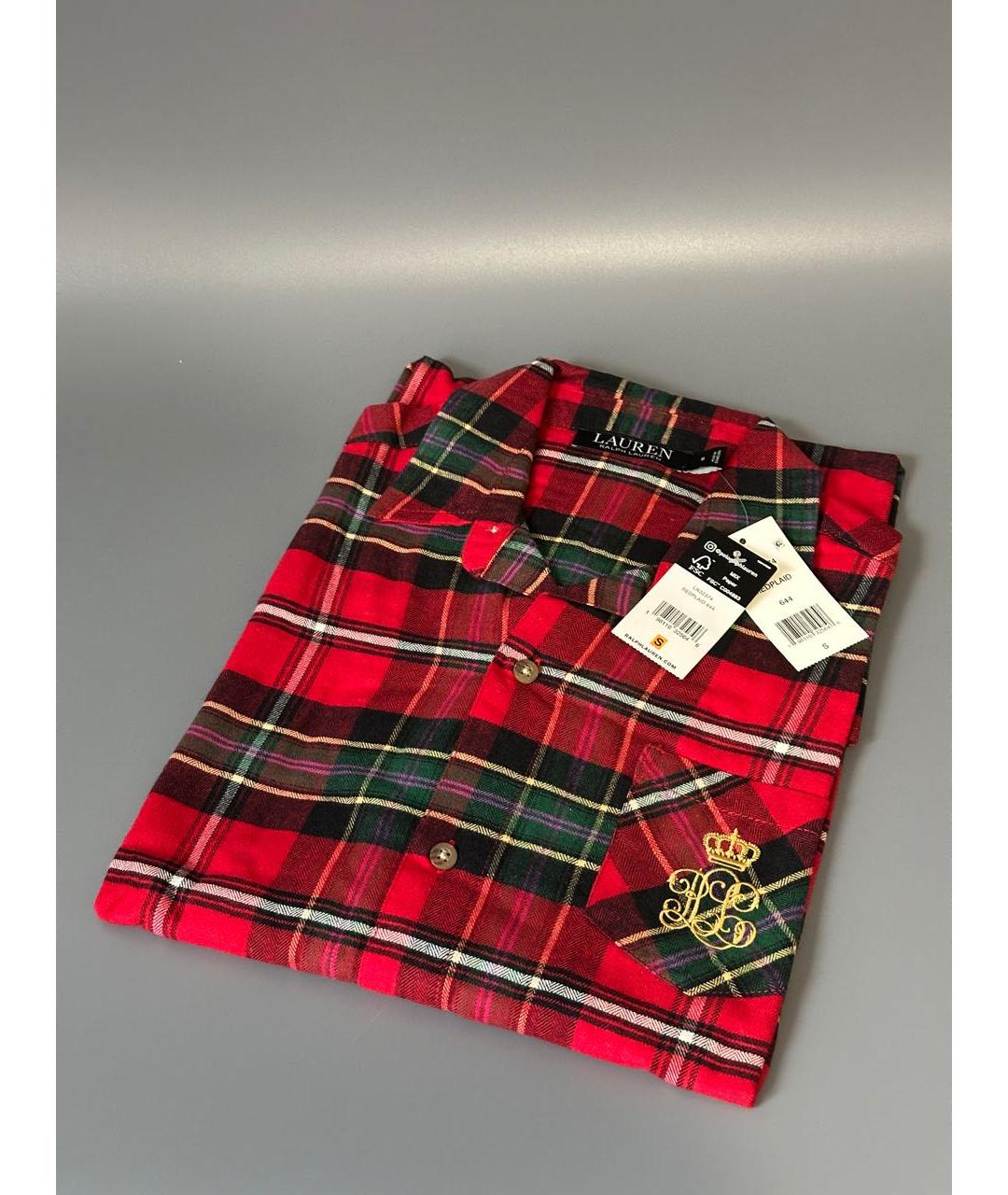RALPH LAUREN Красная пижамы и сорочки, фото 8