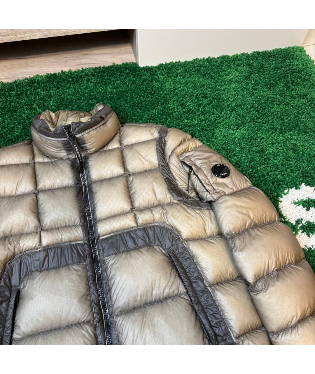 CP COMPANY Бежевый пуховик, фото 3