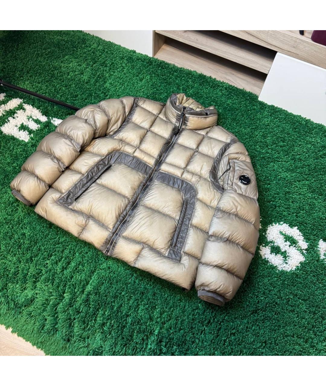 CP COMPANY Бежевый пуховик, фото 2