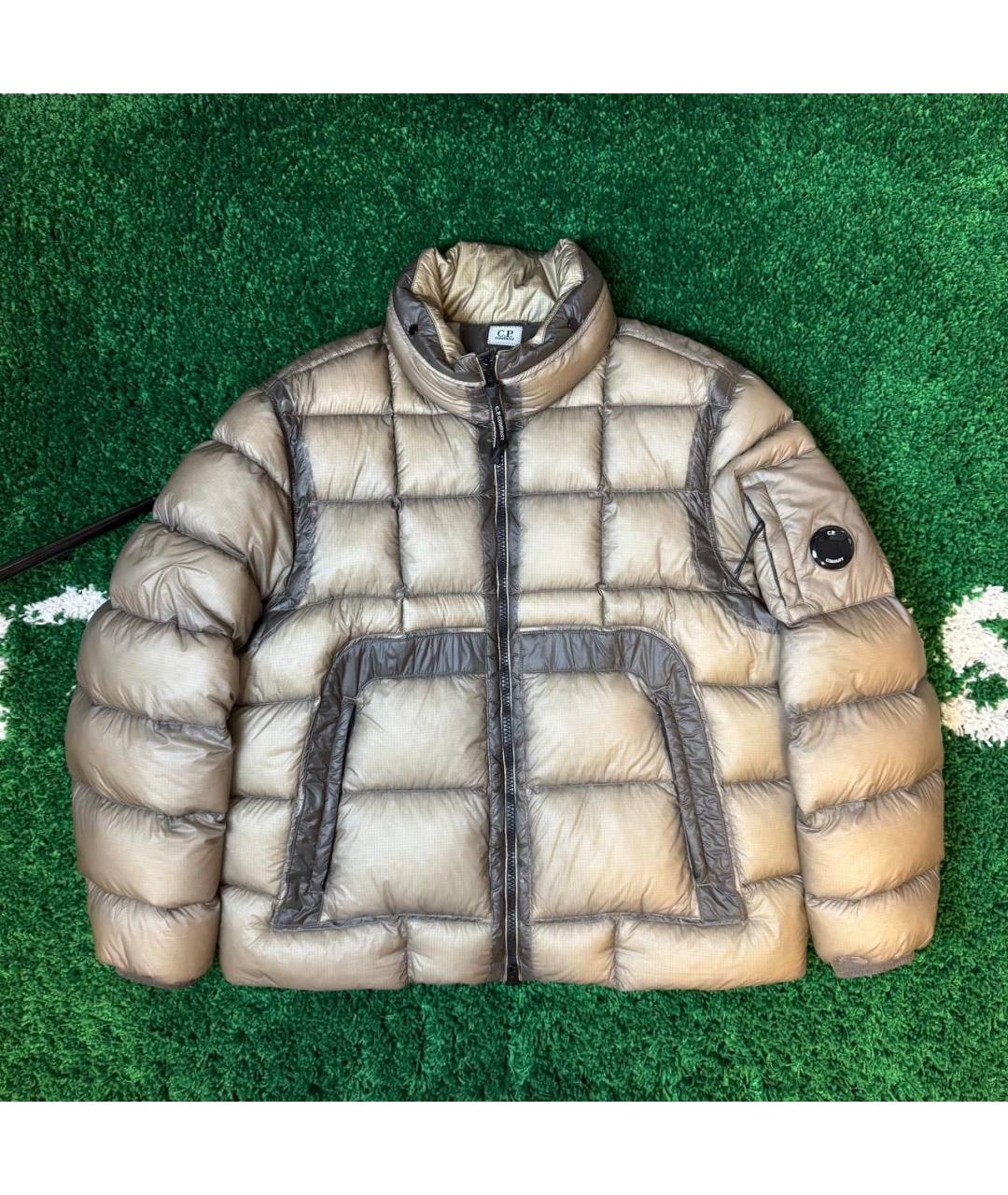 CP COMPANY Бежевый пуховик, фото 6