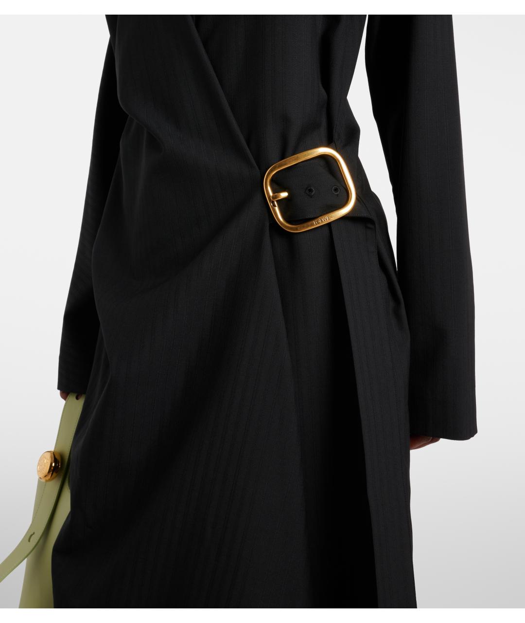 LOEWE Черное повседневное платье, фото 4