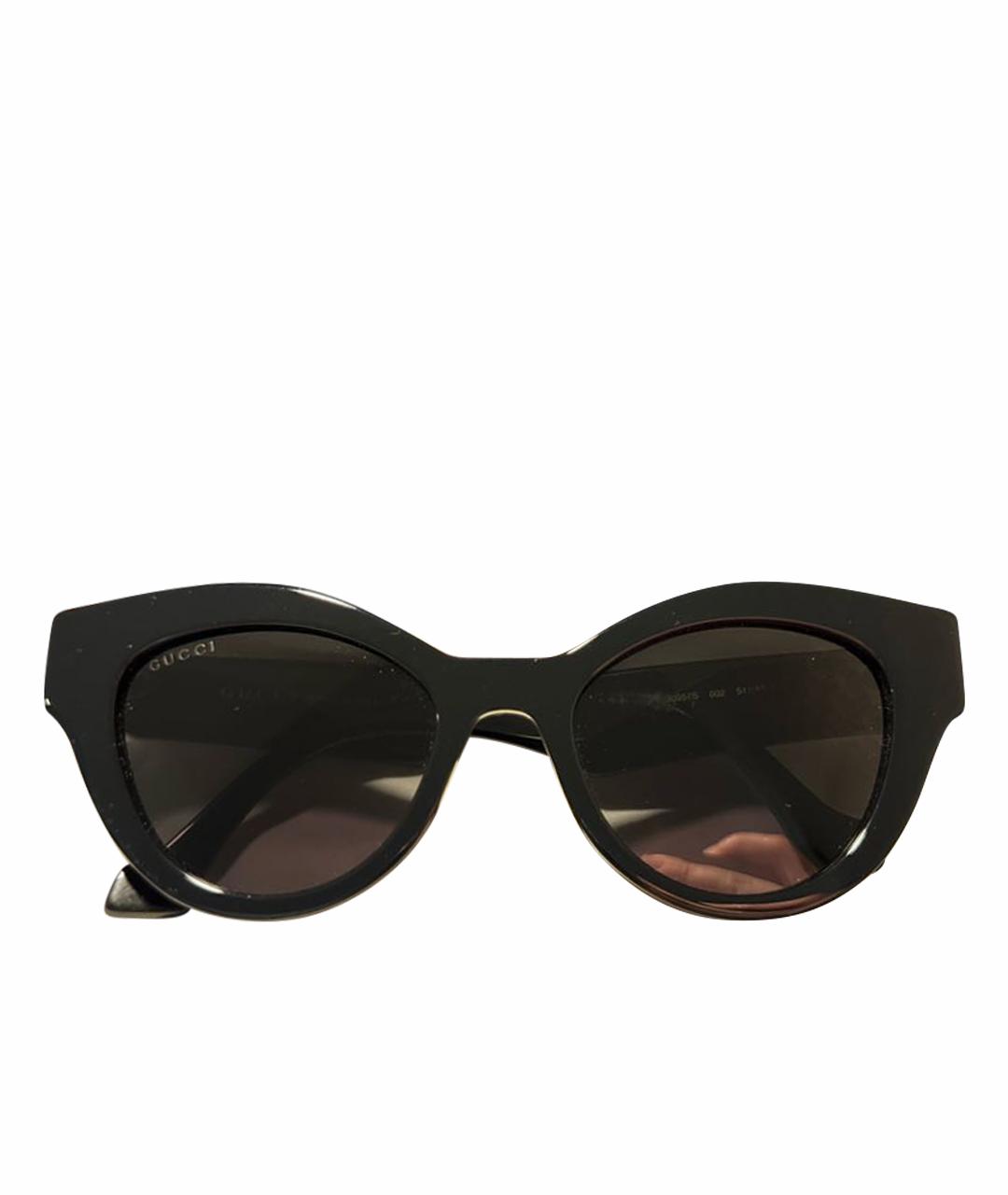 GUCCI Черные солнцезащитные очки, фото 1