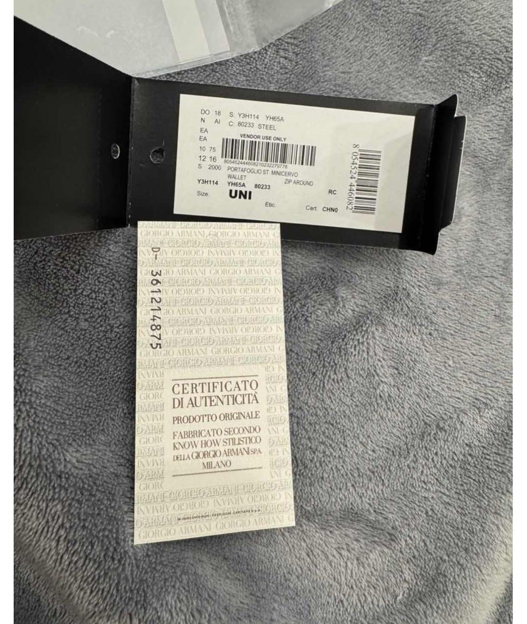 EMPORIO ARMANI Кошелек из искусственной кожи, фото 6