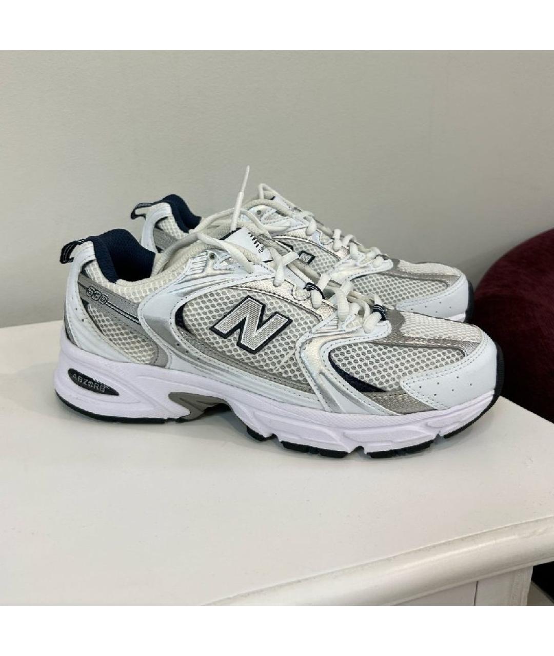 NEW BALANCE Белые кроссовки, фото 2