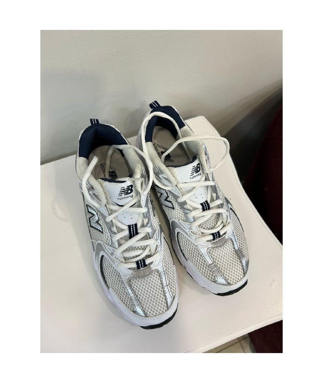 NEW BALANCE Белые кроссовки, фото 3