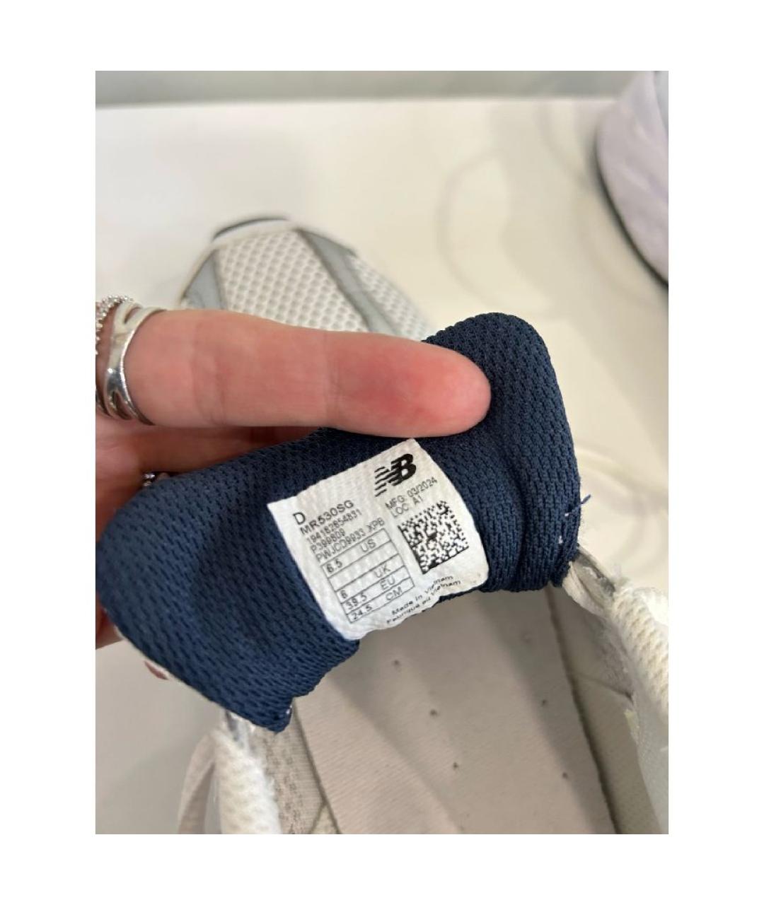 NEW BALANCE Белые кроссовки, фото 8