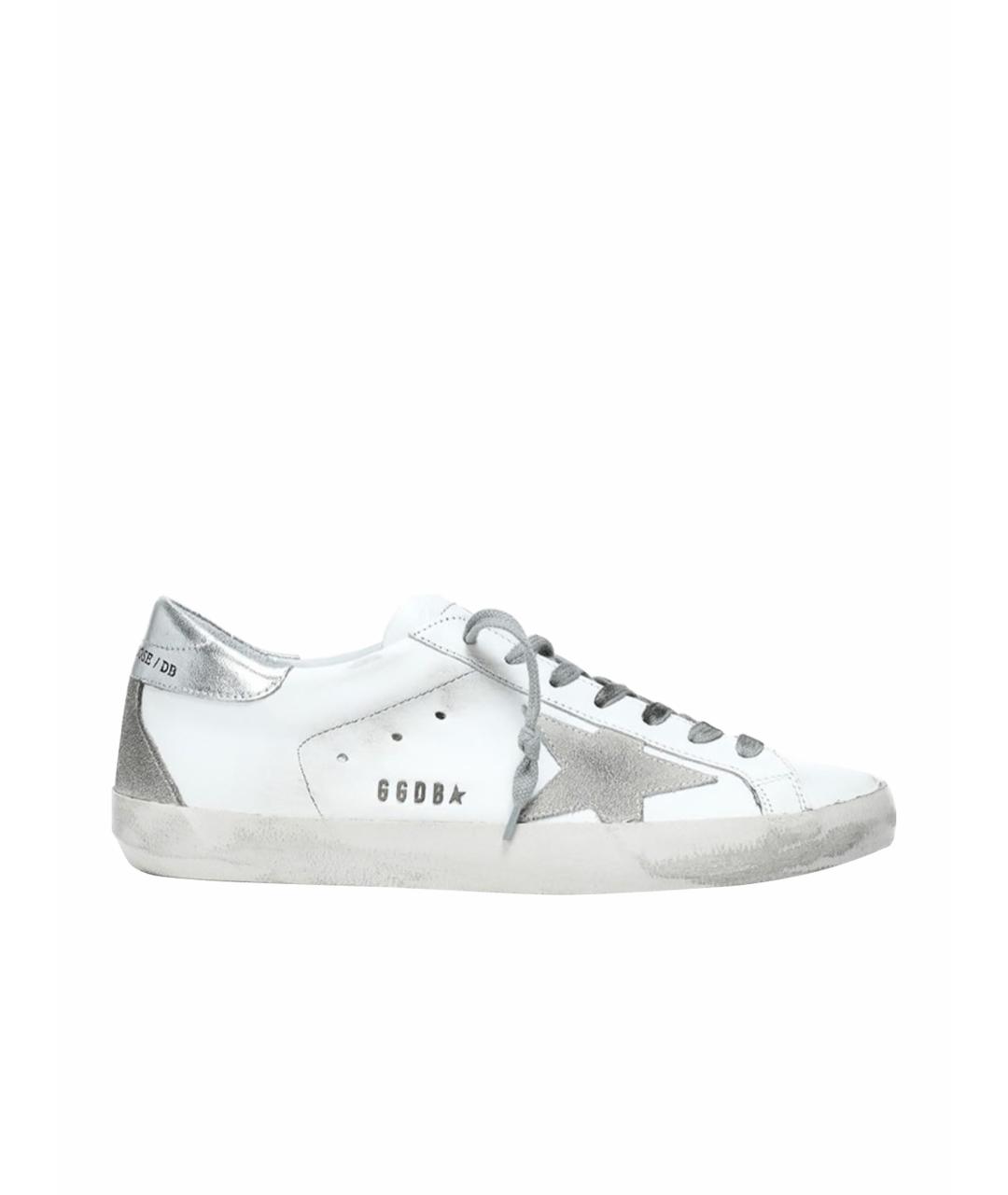 GOLDEN GOOSE DELUXE BRAND Белые кроссовки, фото 1