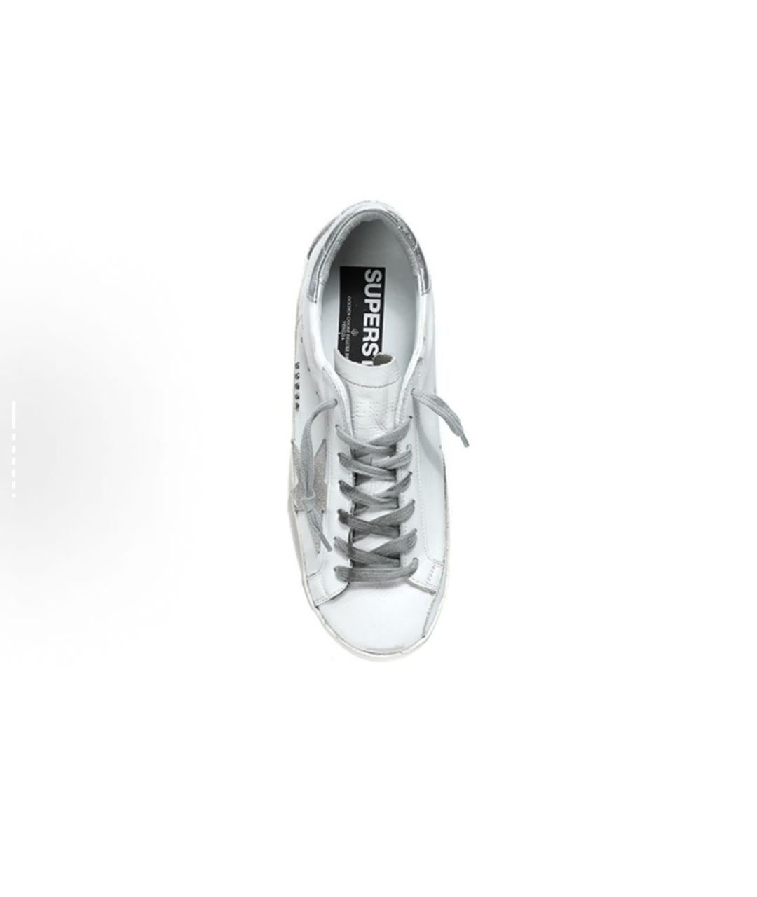 GOLDEN GOOSE DELUXE BRAND Белые кроссовки, фото 4