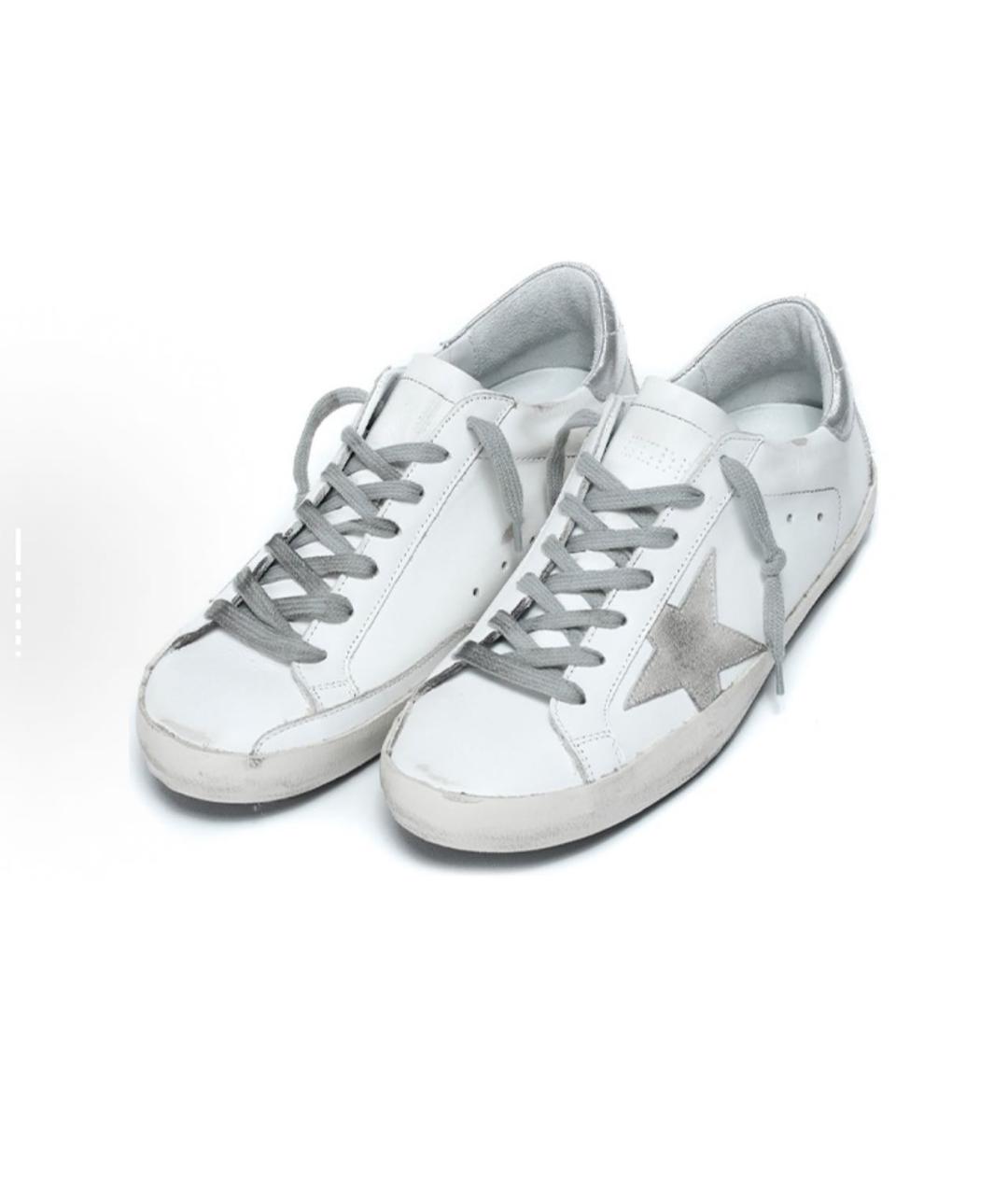 GOLDEN GOOSE DELUXE BRAND Белые кроссовки, фото 2