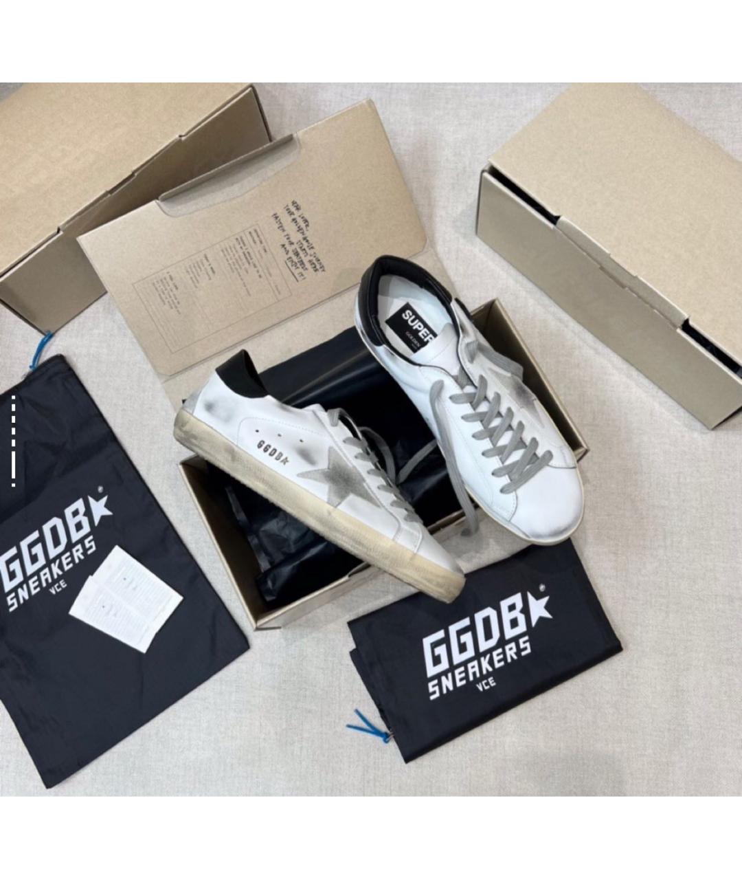 GOLDEN GOOSE DELUXE BRAND Белые кроссовки, фото 5