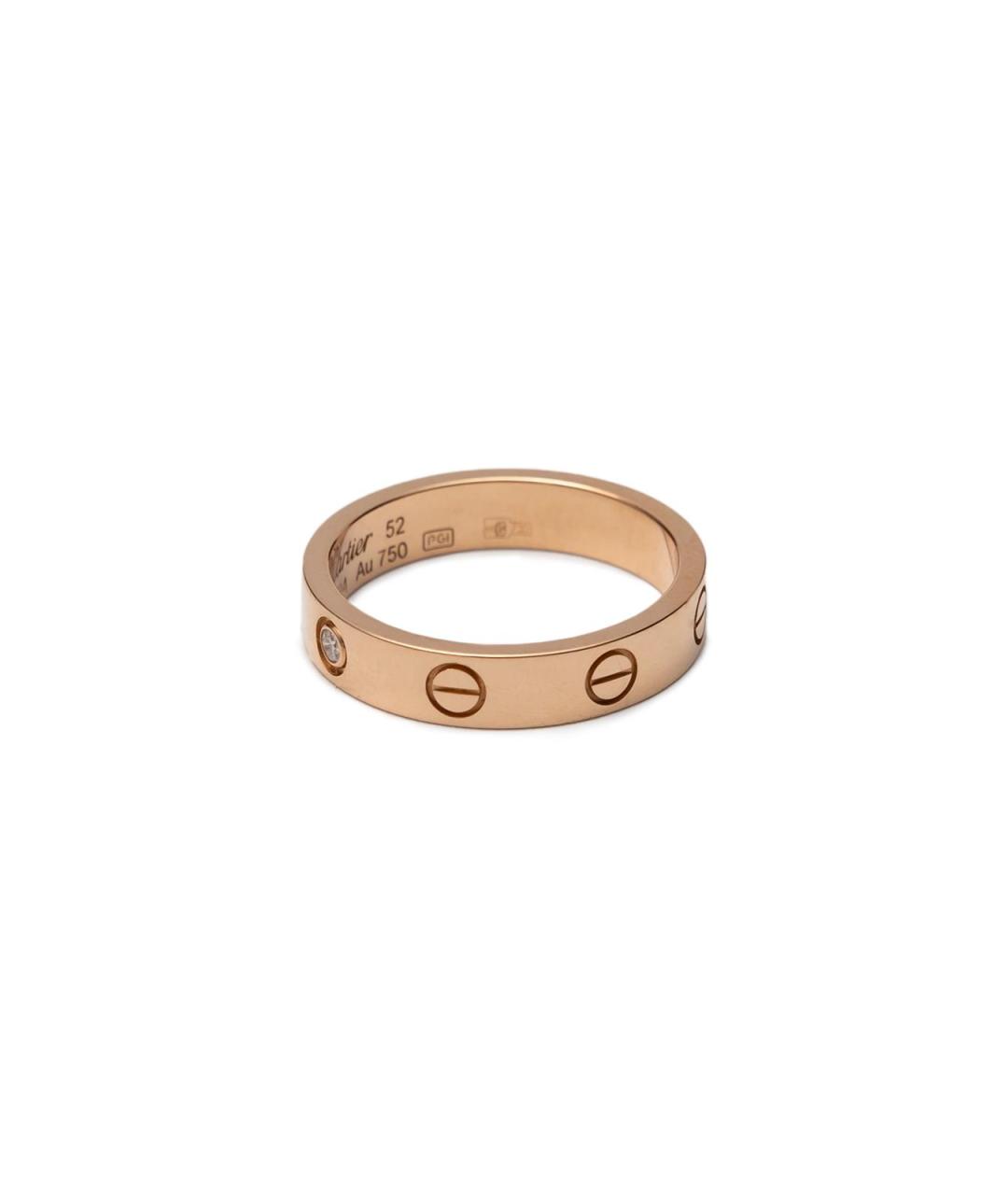 CARTIER Розовое кольцо из розового золота, фото 2