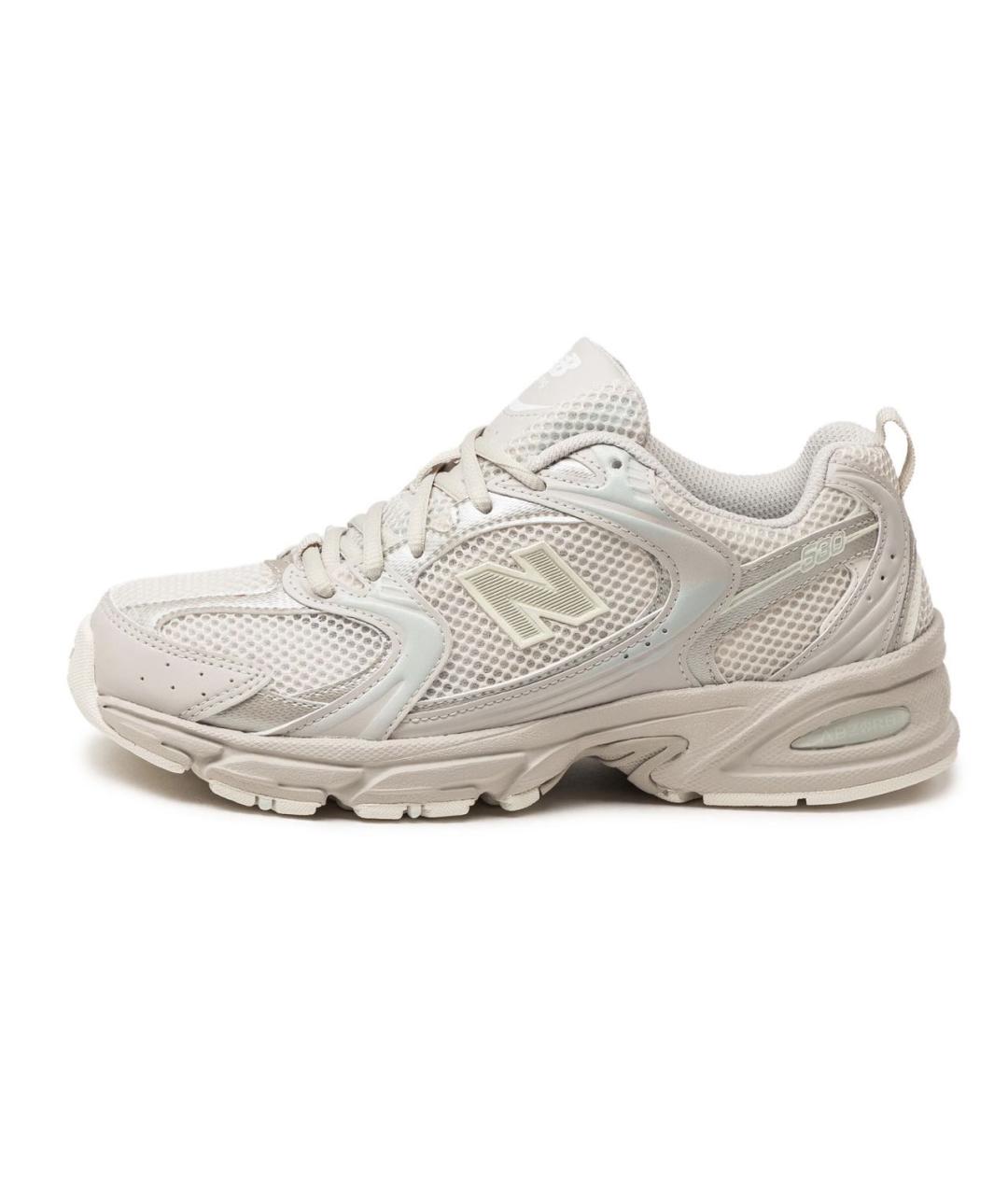 NEW BALANCE Бежевые текстильные кроссовки, фото 9