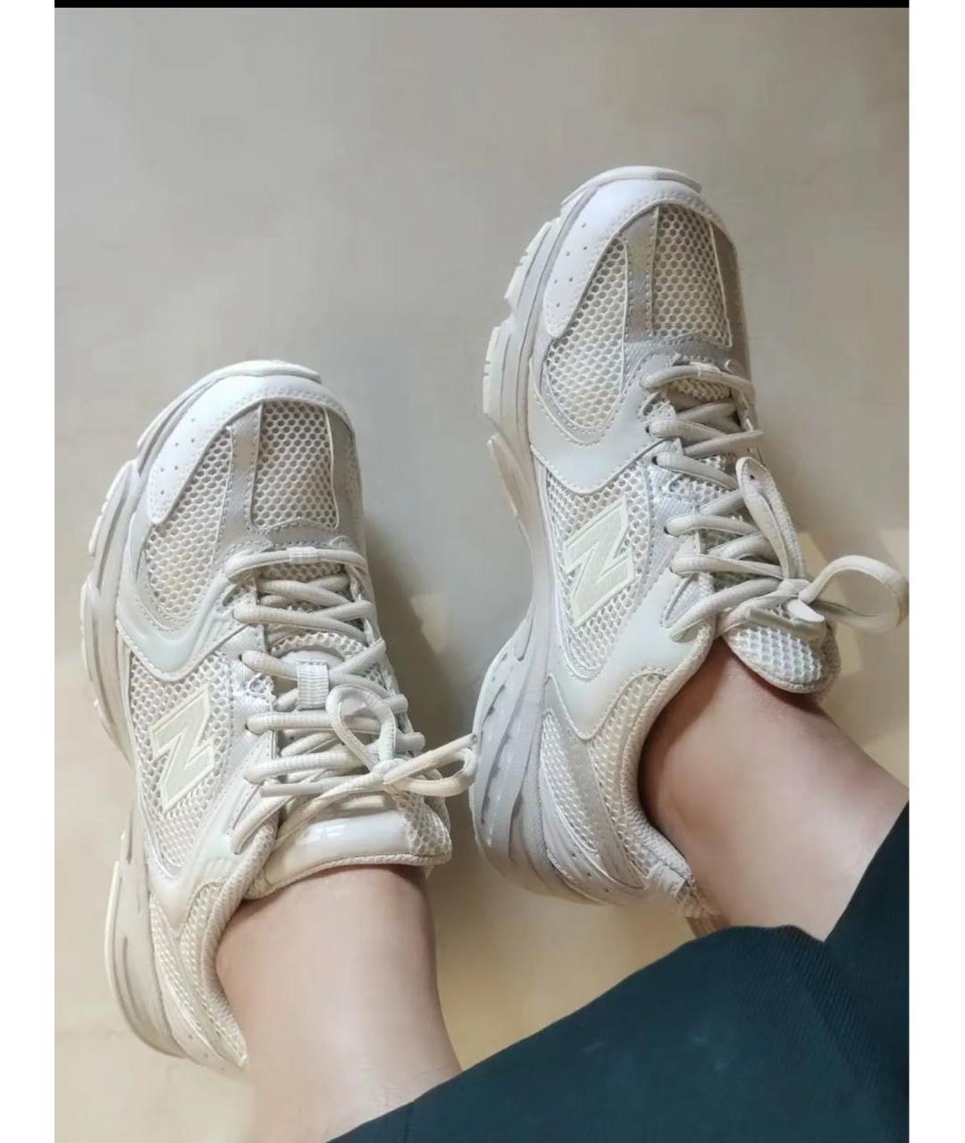 NEW BALANCE Бежевые текстильные кроссовки, фото 7