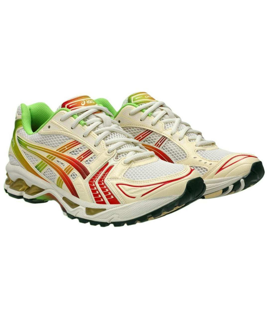 ASICS Желтые низкие кроссовки / кеды, фото 4