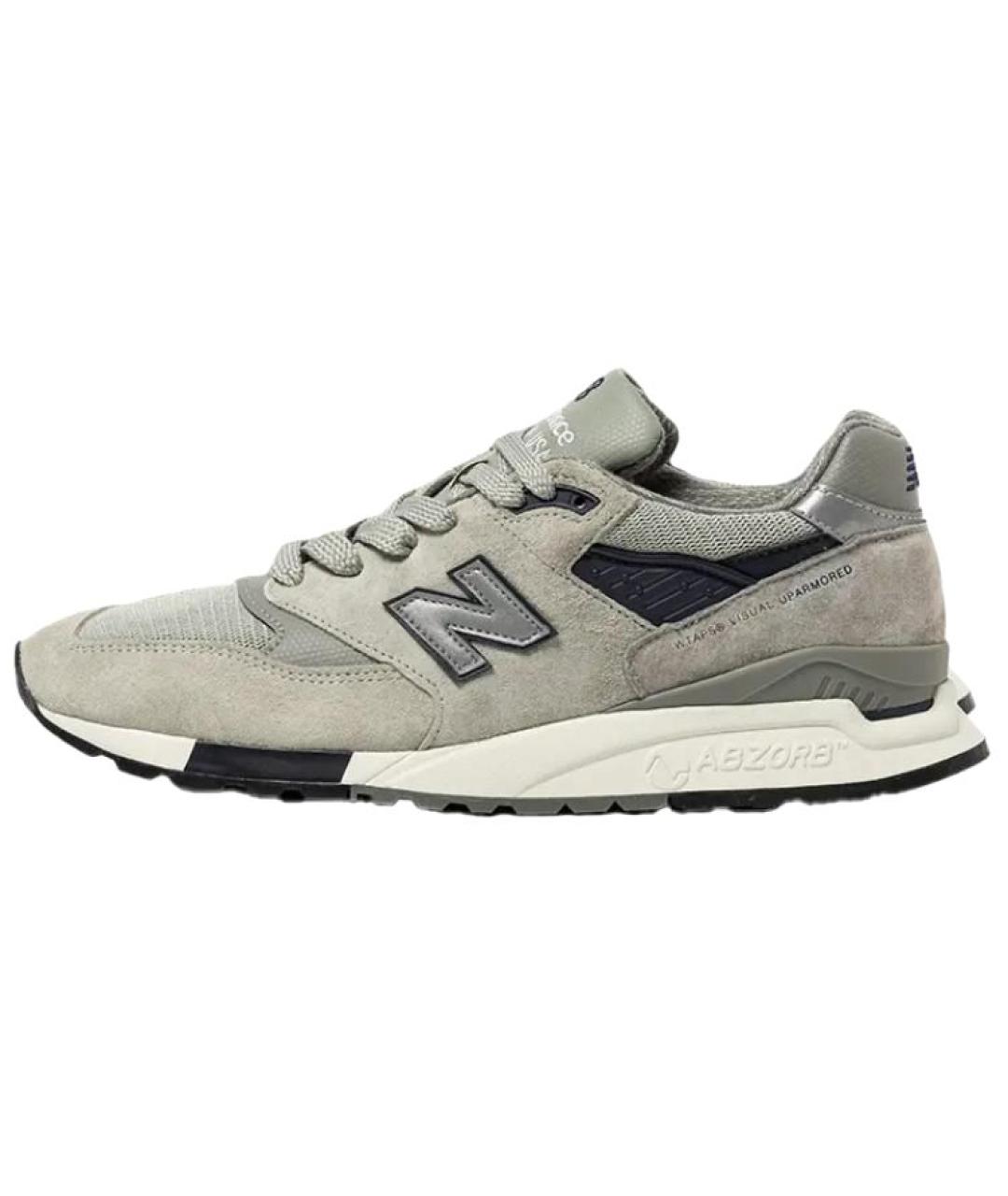 NEW BALANCE Серые кроссовки, фото 2