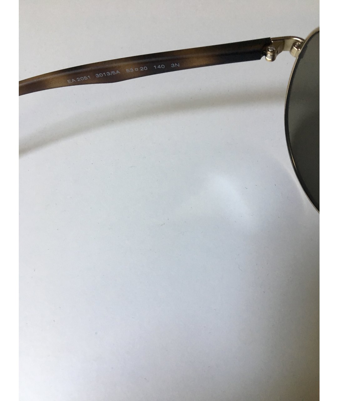 EMPORIO ARMANI Коричневые солнцезащитные очки, фото 5