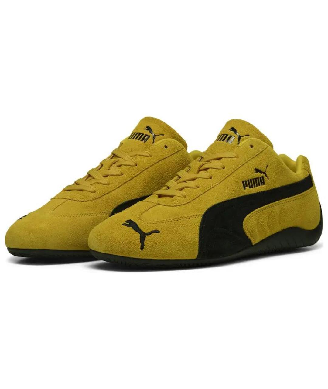 PUMA Желтые кеды, фото 4