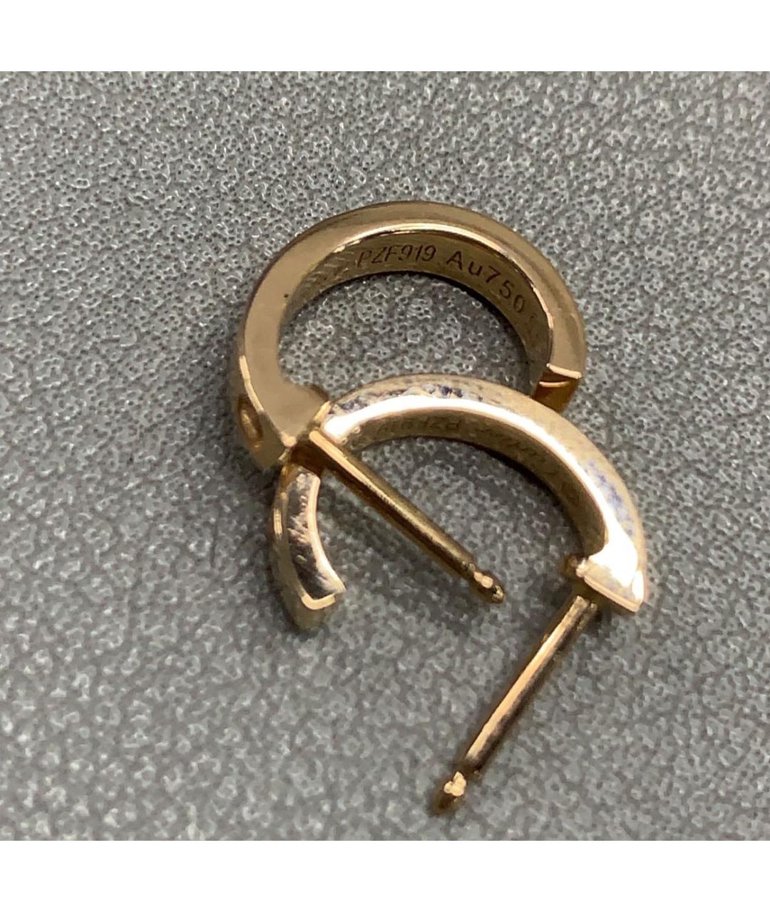 CARTIER Золотые серьги из розового золота, фото 2