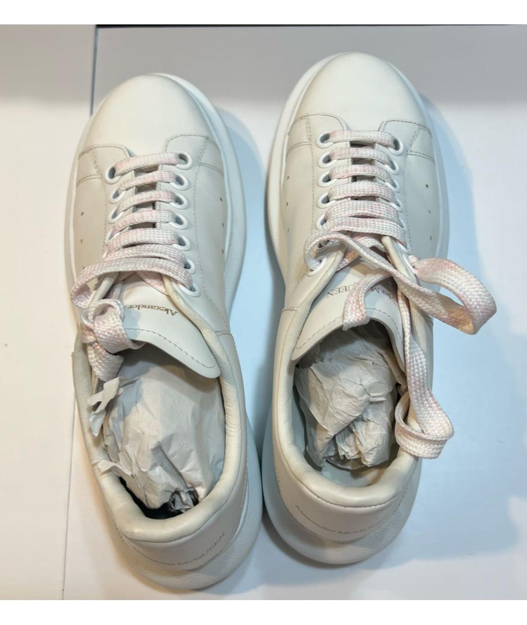 ALEXANDER MCQUEEN Белые кроссовки, фото 3