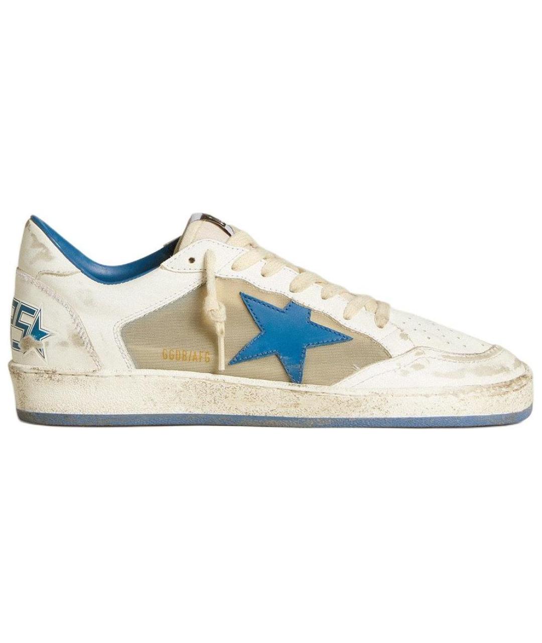GOLDEN GOOSE Белые низкие кроссовки / кеды, фото 1