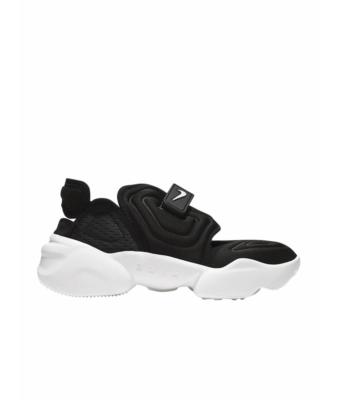 NIKE Черные текстильные кроссовки, фото 1