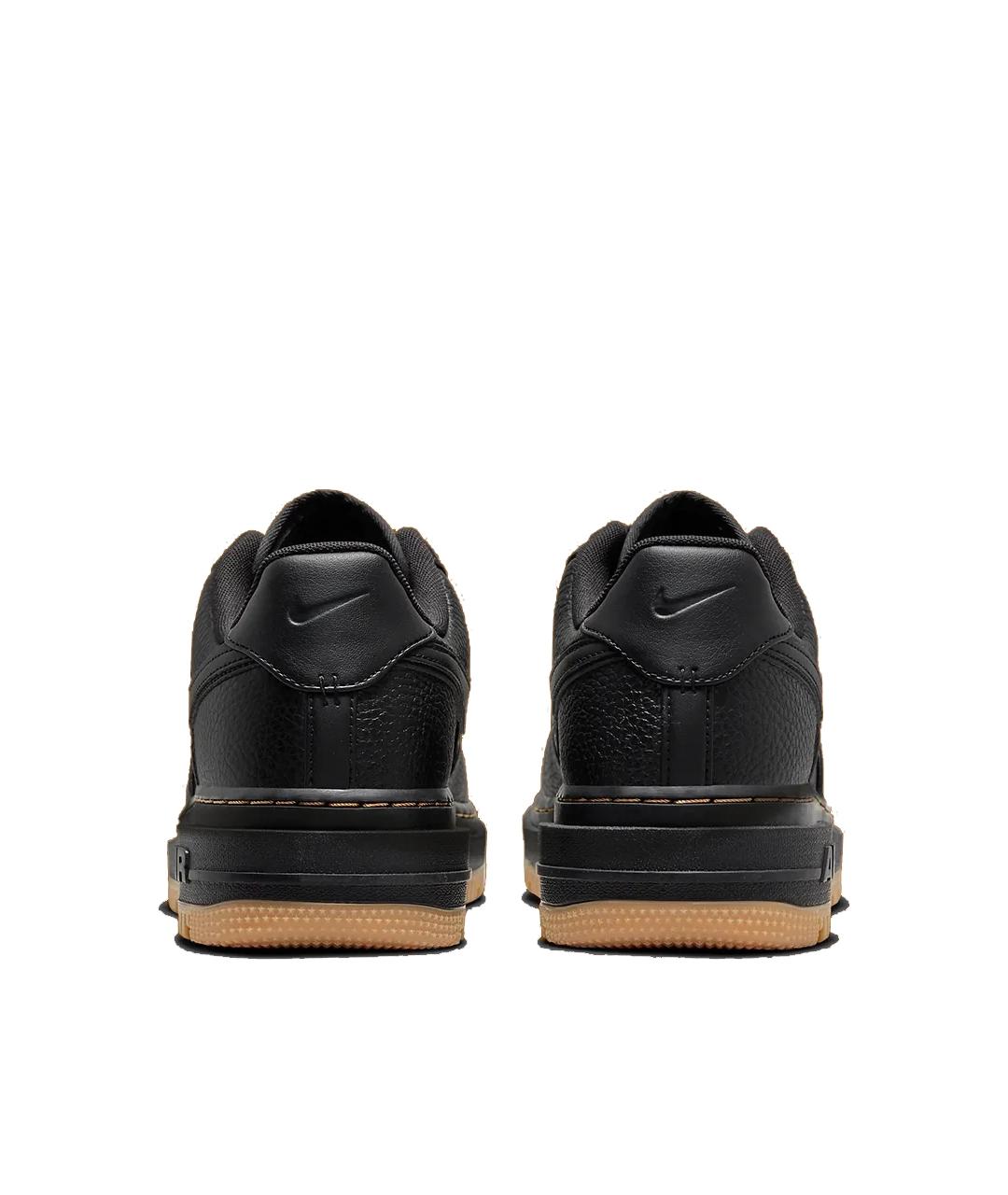 NIKE Черные кожаные низкие кроссовки / кеды, фото 3