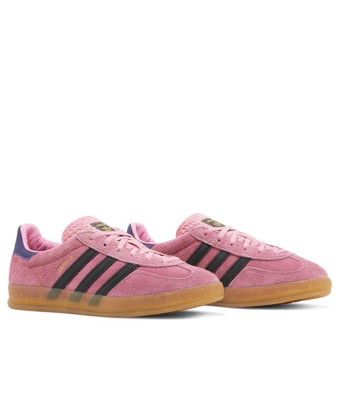 ADIDAS Розовые кожаные кроссовки, фото 2